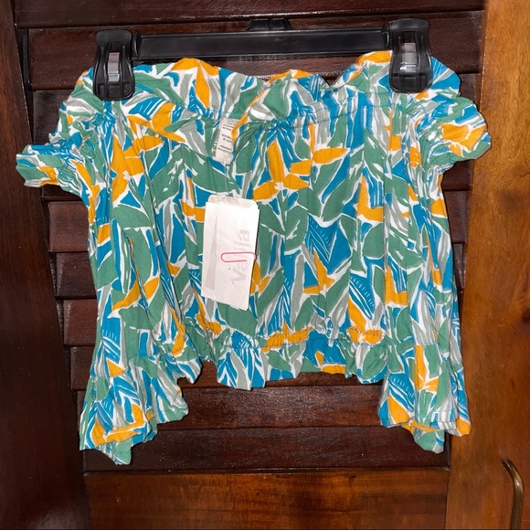 Strapless crop top. Size S - Picture 3 of 3